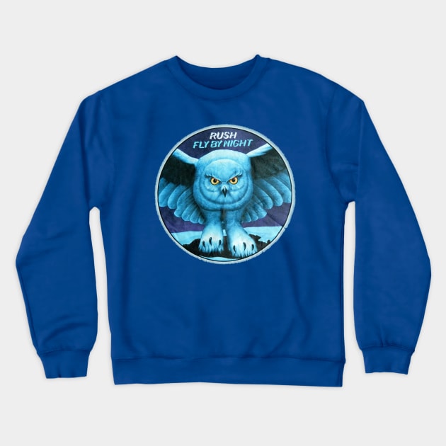 Blues owl Crewneck Sweatshirt by Plantoutpost.Official